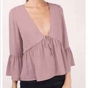 Ivana Mauve Blouse